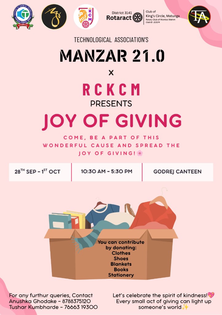 Joy of Giving Official Flyer